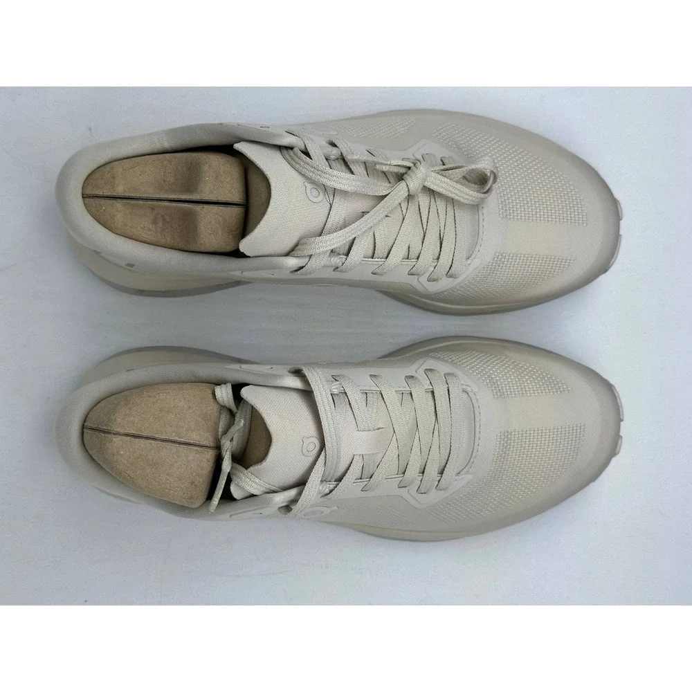 On Cloudzone Women 7.5 Pearl Truffle Running Shoes 3WF10074315 Sneakers